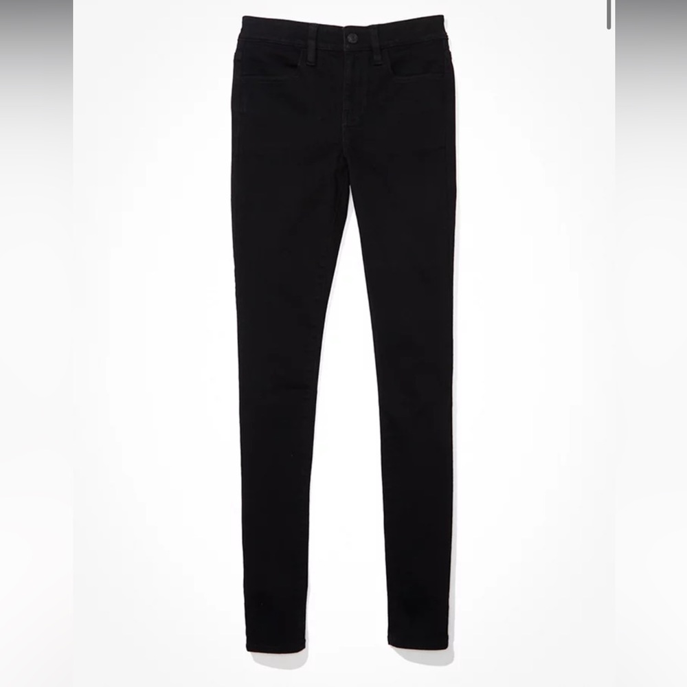 American Eagle Next Level Stretch Black Jeans